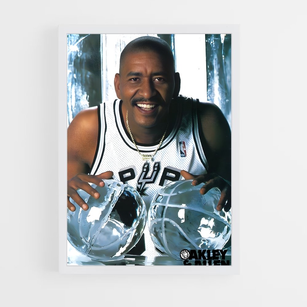 Poster Double Glace – affiche Basketball (vue 3)